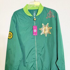 NWT Supernatural "Join The Hunt" Bomber Jacket \\ Size Large // Green